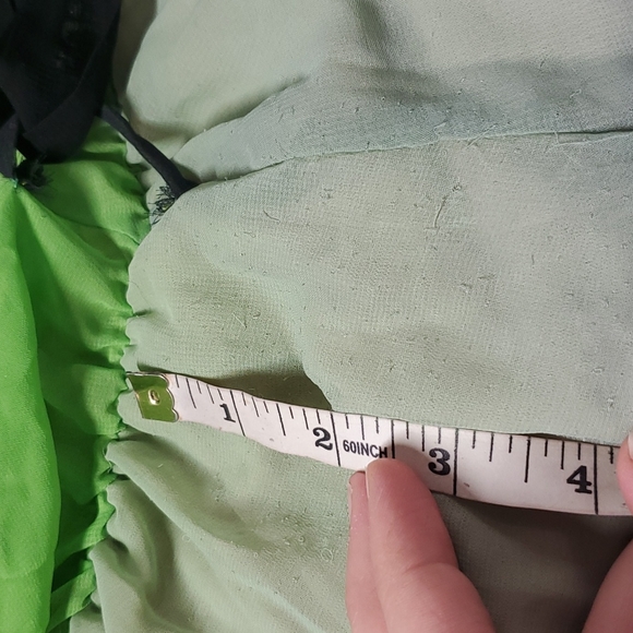 I.Ner Ombre Gren and Blue Sheer Maxi Dress - Picture 7 of 10